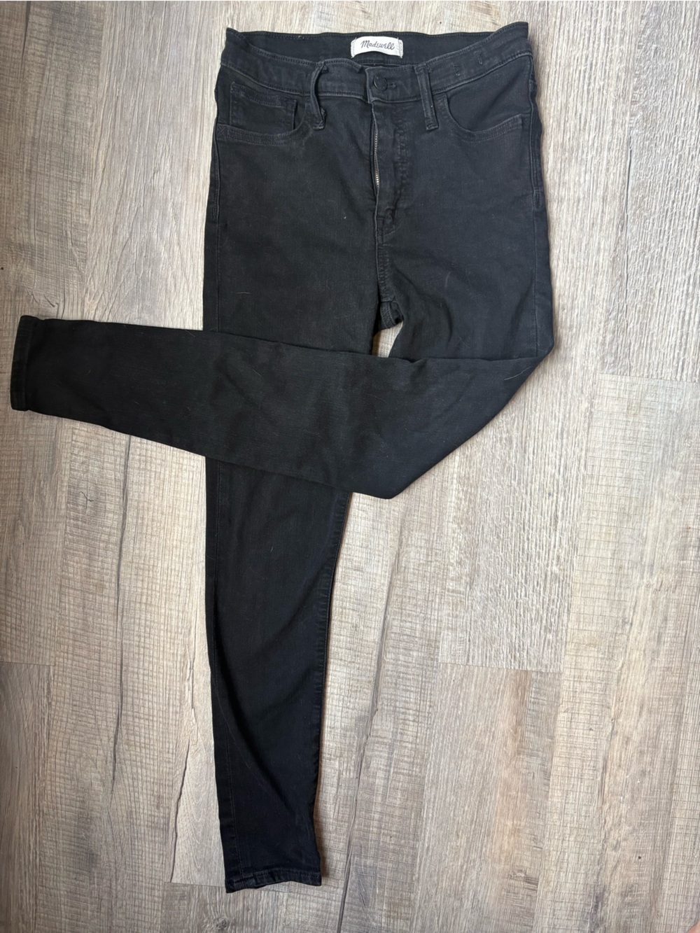 Madewell Black Skinny Jeans — Women's